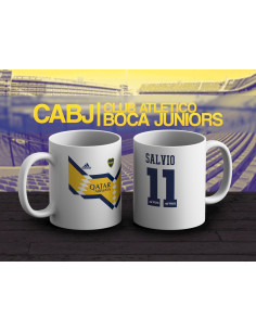 TAZA CAMISETA BOCA JUNIORS...