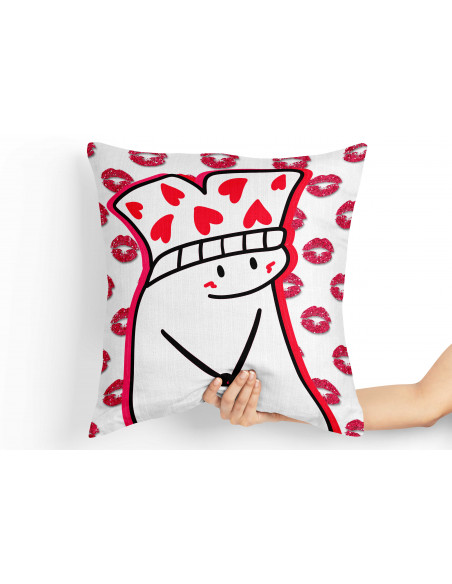 ALMOHADONES FLOR K PACK 2