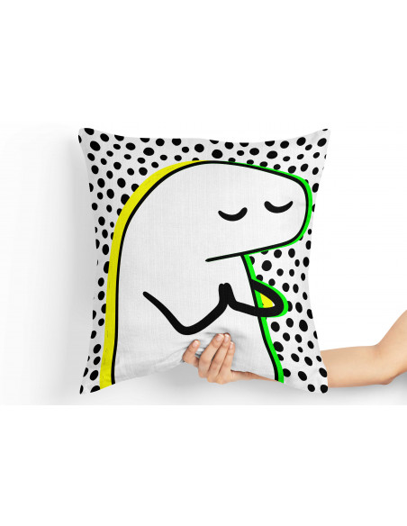 ALMOHADONES FLOR K PACK 2