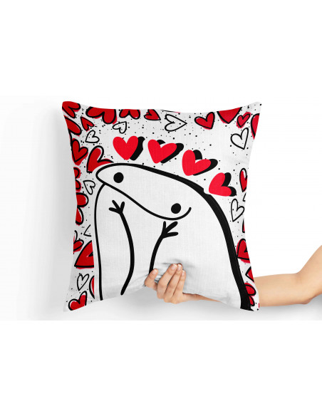 ALMOHADONES FLOR K PACK 2