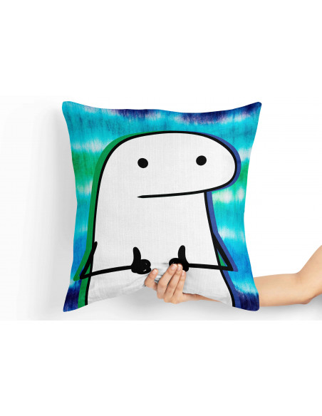 ALMOHADONES FLOR K PACK 2