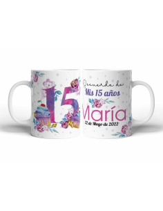 TAZAS 15 AÑOS 2