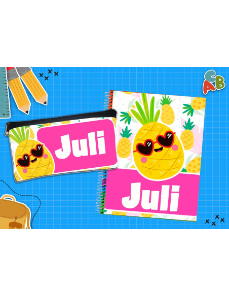 CARTUCHERA + TAPA CUADERNO PACK 2