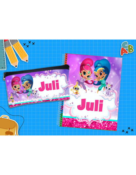 CARTUCHERA + TAPA CUADERNO PACK 2