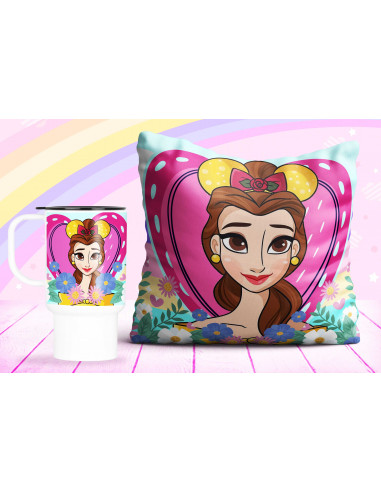 ALMOHADON JARRO PRINCESAS ALMOHADON JARRO PRINCESAS