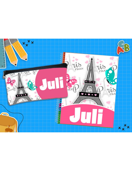 CARTUCHERA + TAPA CUADERNO PACK 2