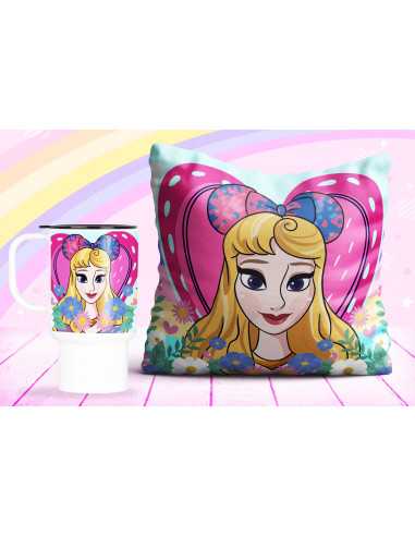 ALMOHADON JARRO PRINCESAS ALMOHADON JARRO PRINCESAS
