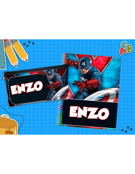 CARTUCHERA + TAPA CUADERNO PACK 2