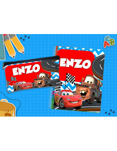 CARTUCHERA + TAPA CUADERNO PACK 2