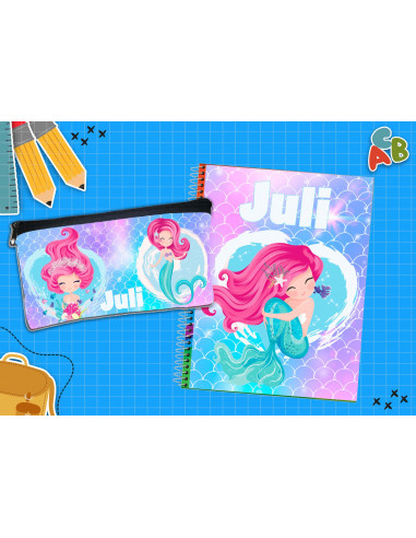 CARTUCHERA + TAPA CUADERNO PACK 2