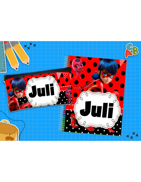 CARTUCHERA + TAPA CUADERNO PACK 2