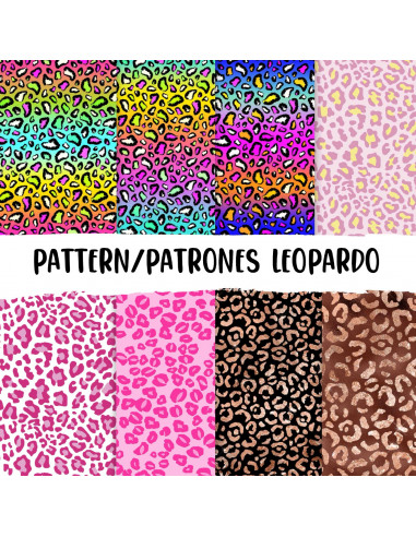 FONDOS/PATTERN LEOPARDO