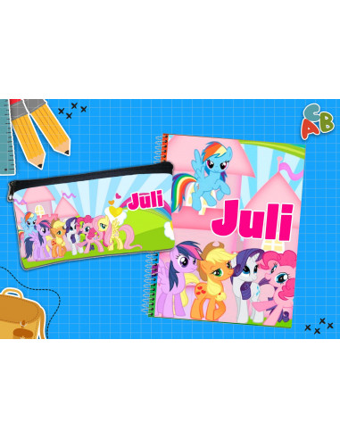 CARTUCHERA + TAPA CUADERNO PACK 2