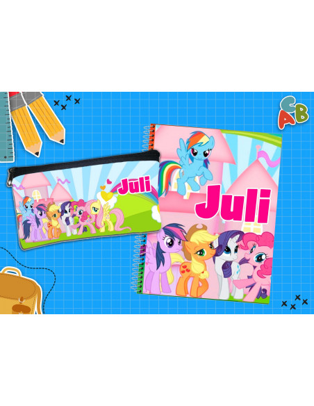 CARTUCHERA + TAPA CUADERNO PACK 2