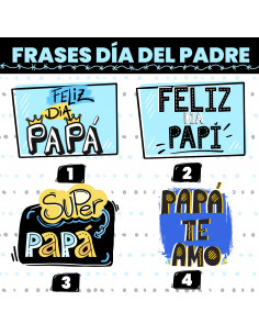 DIA DEL PADRE FRASES PNG