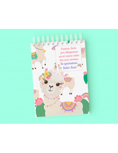 Anotadores maestra jardinera seño