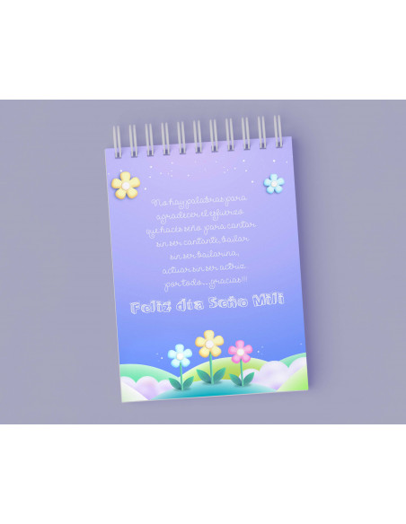 Anotadores maestra jardinera seño