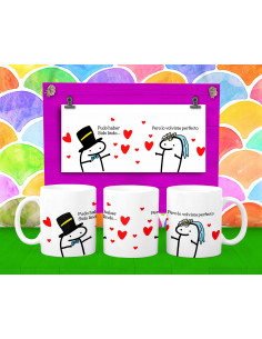 Taza Flork Canciones Frases 2