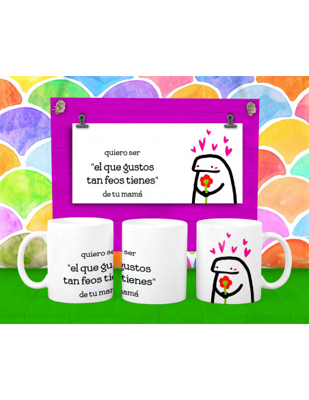 Taza Flork Canciones Frases