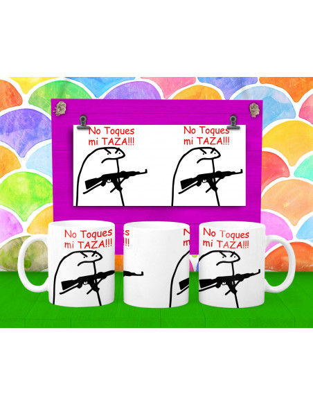 Taza Flork Canciones Frases