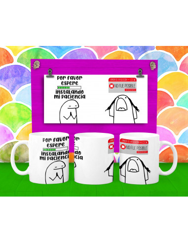 Taza Flork Canciones Frases