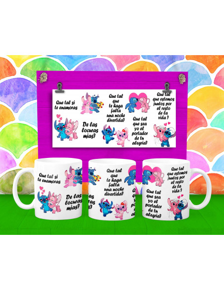 Taza Flork Canciones Frases