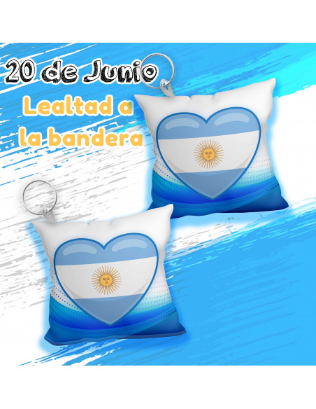 Llavero Almohada Lealtad a la Bandera