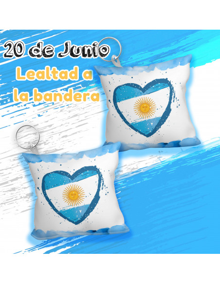 Llavero Almohada Lealtad a la Bandera