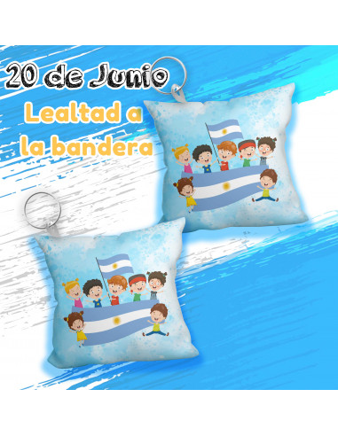 Llavero Almohada Lealtad a la Bandera