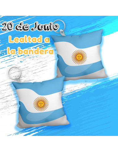 Llavero Almohada Lealtad a la Bandera