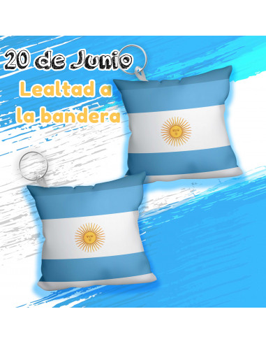 Llavero Almohada Lealtad a la Bandera