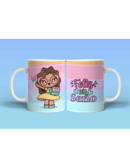 Taza-Jarro Día de la Maestra Jardinera