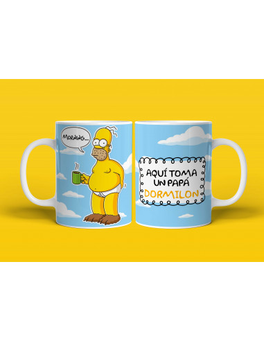 Taza Homero Día del Padre Taza Homero Día del Padre