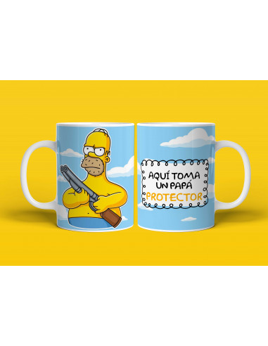 Taza Homero Día del Padre Taza Homero Día del Padre