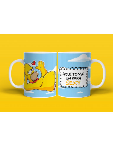Taza Homero Día del Padre Taza Homero Día del Padre