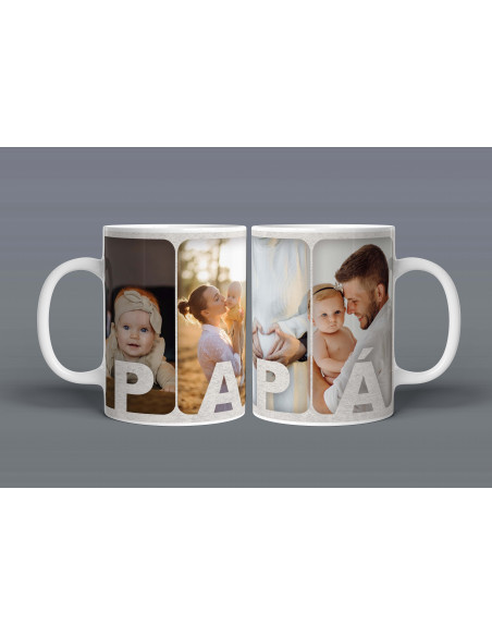 Taza Foto Papá Papi Día del Padre