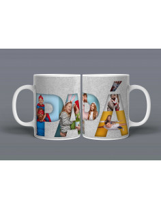 Taza Foto Papá Papi Día del... 2