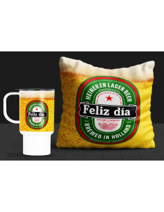 Almohadón jarro Bebidas Día...
