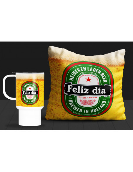 Almohadón jarro Bebidas Día del Padre