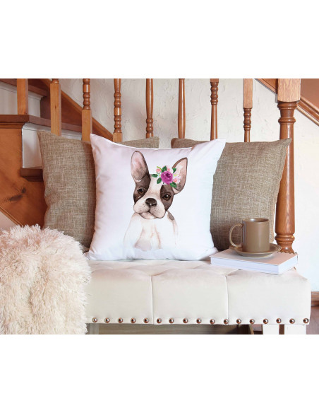 Almohadones animalitos flores