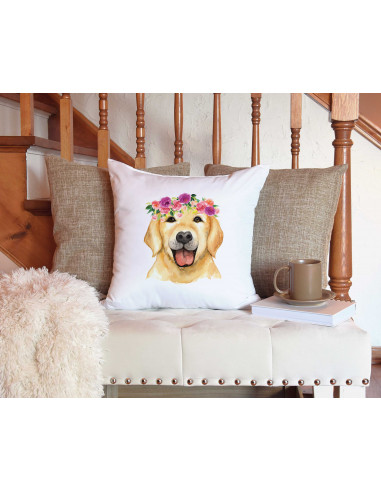 Almohadones animalitos flores