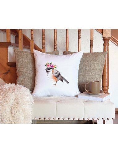 Almohadones animalitos flores