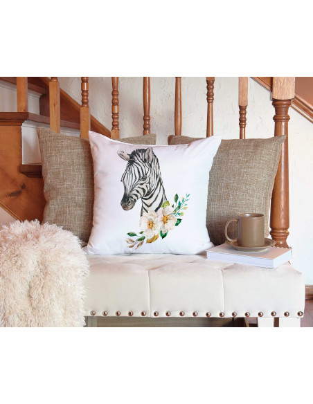 Almohadones animalitos flores