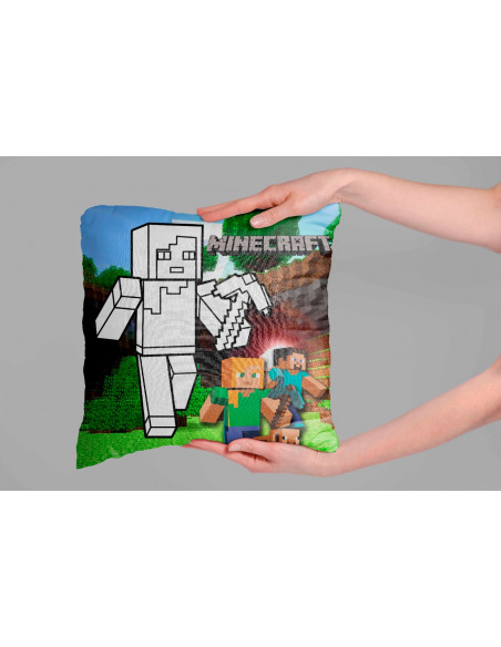 Almohadones para colorear pintar 2022