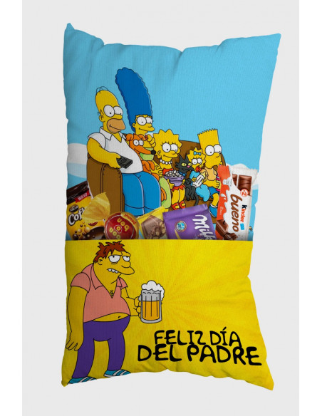 Almohadones bolsillo Simpson Día del Padre