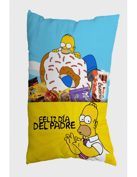 Almohadones bolsillo Simpson Día del Padre