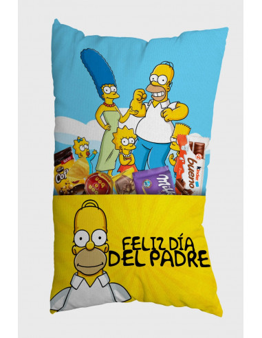 Almohadones bolsillo Simpson Día del... Almohadones bolsillo Simpson Día del...