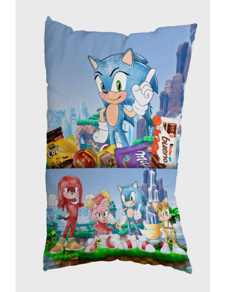 ALMOHADONES CON BOLSILLO INFANTILES