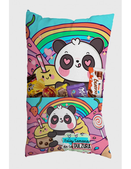 ALMOHADONES CON BOLSILLO SEMANA DE LA DULZURA