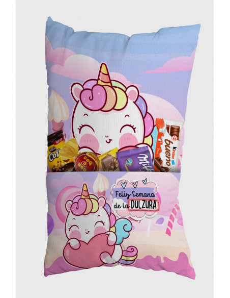ALMOHADONES CON BOLSILLO SEMANA DE LA DULZURA